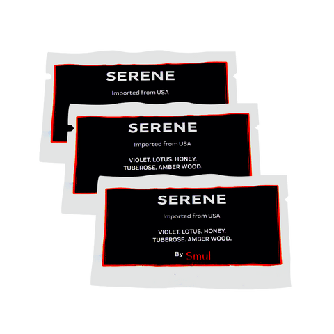 Serene car scents refill, three pack