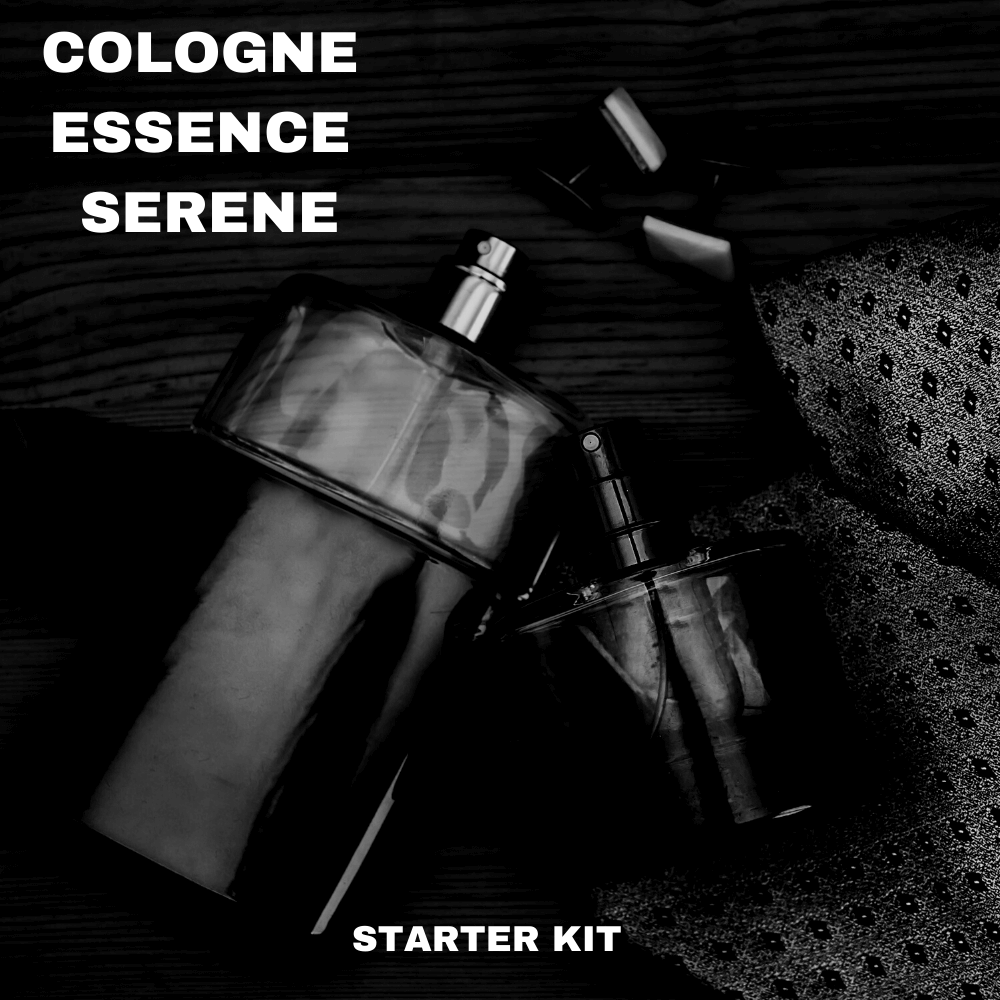 Starter-kit car scents include cologne, essence and serene fragrances